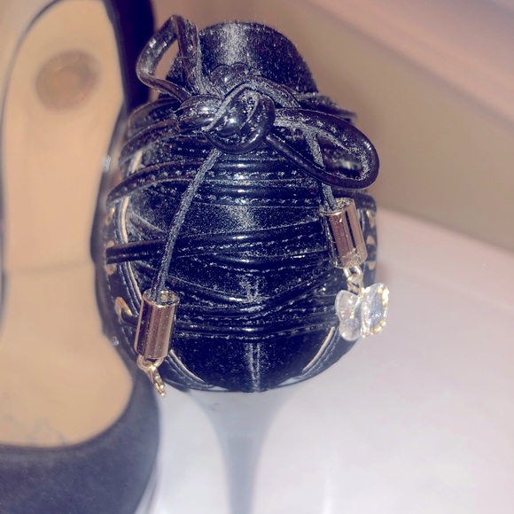 Elisabetta Franchi Peep Toe Heels 👠 - Picture 3 of 9